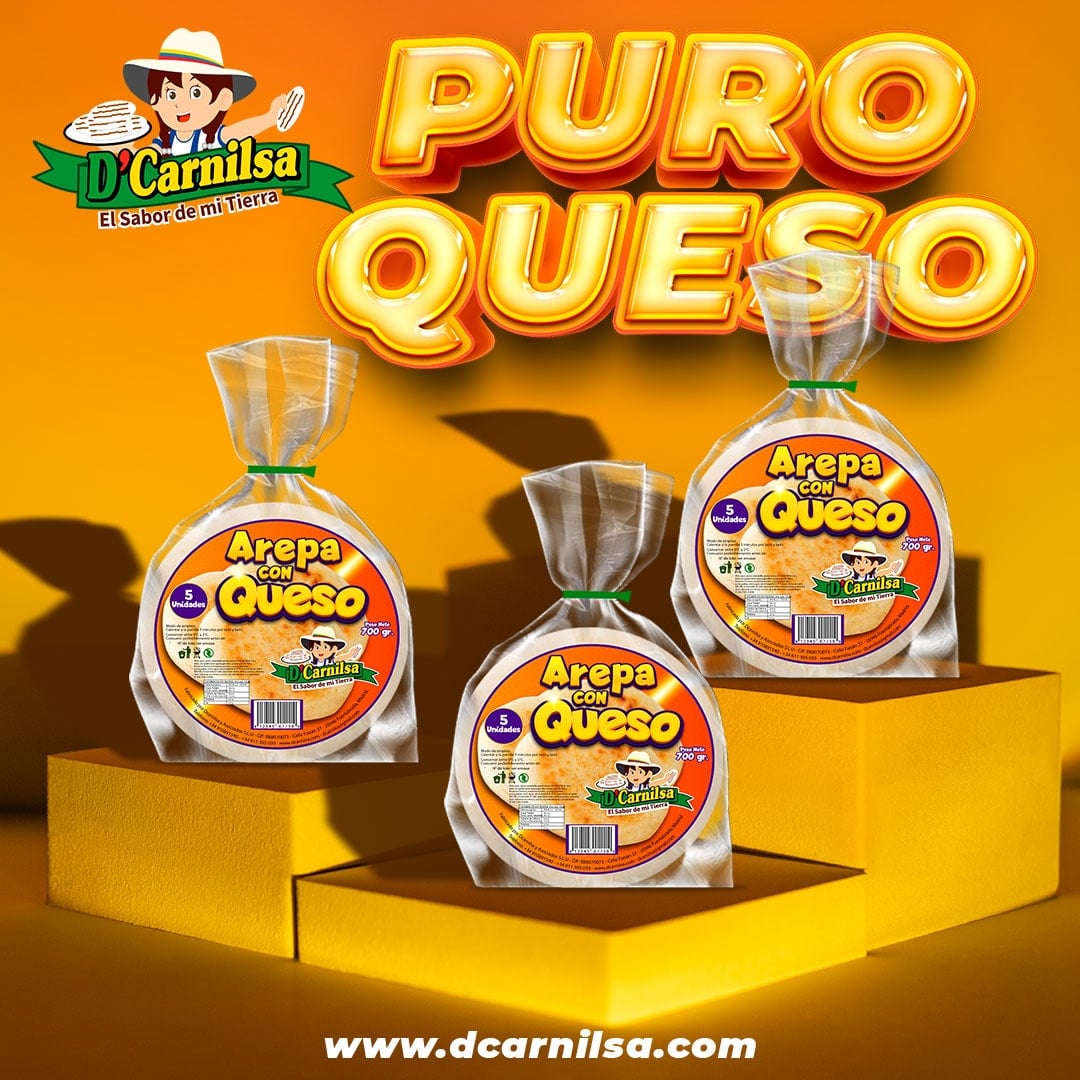 arepa de queso colombiana