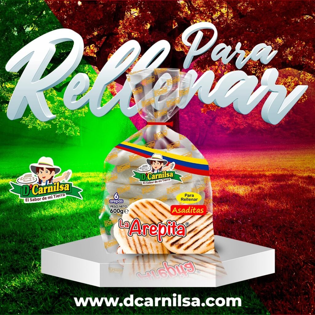 arepa rellenar Dcarnilsa