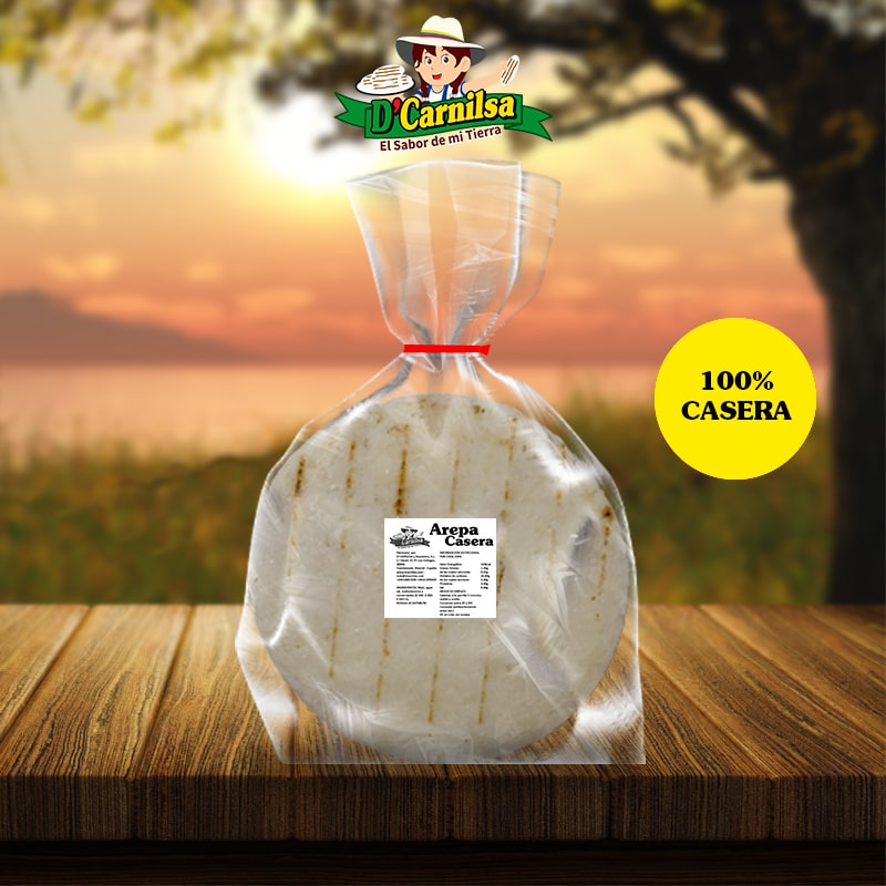 arepa congelada dcarnilsa españa-madrid-barcelona-valencia-alicante